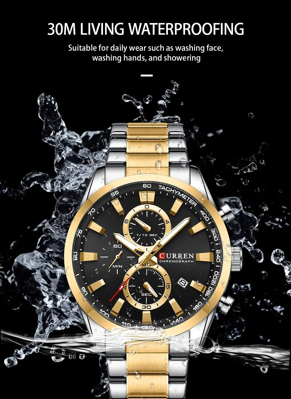 Men watch