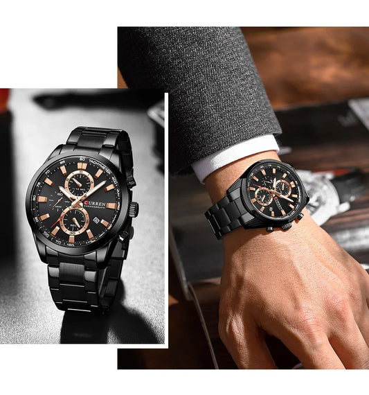 Men watch