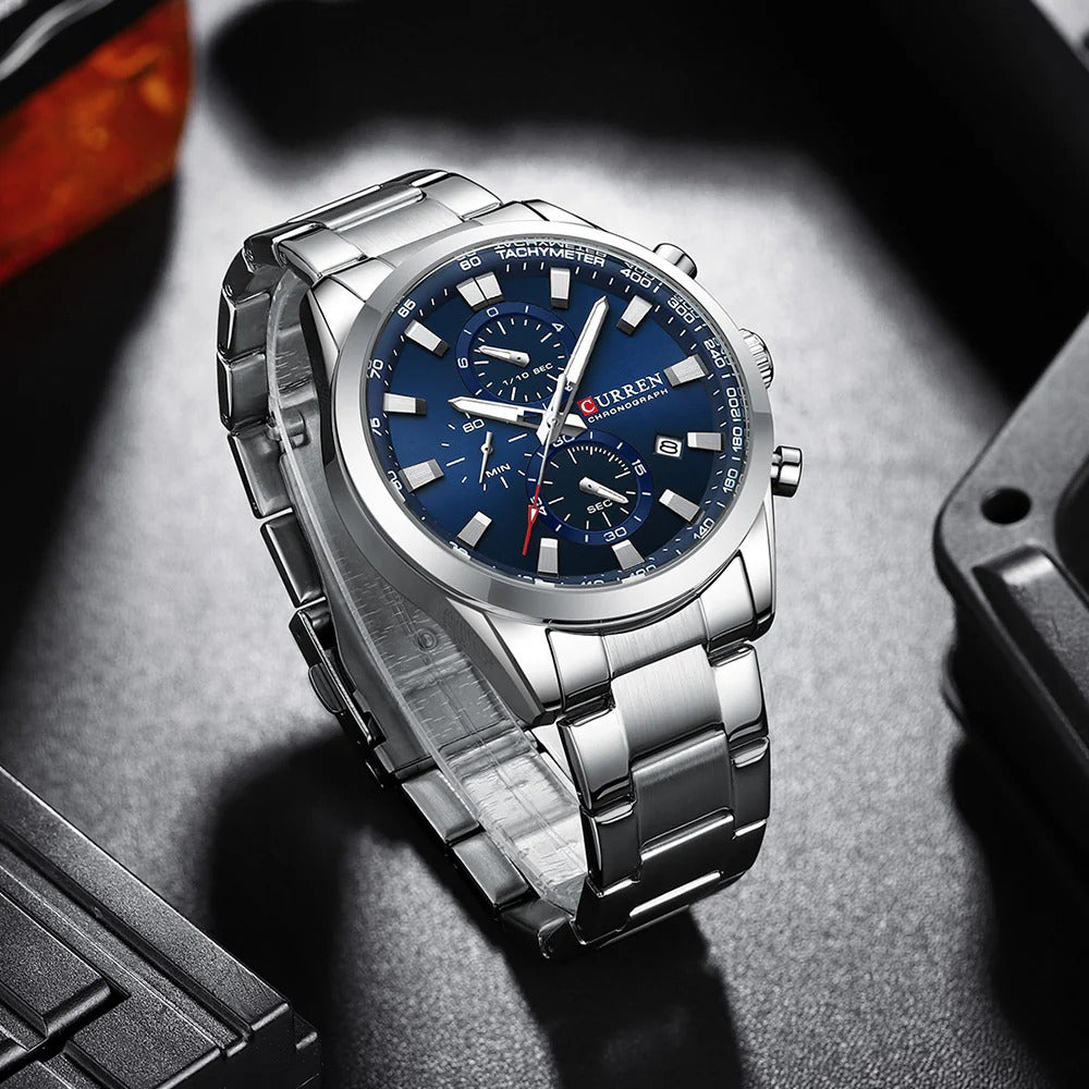 Men watch